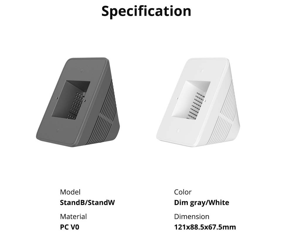 Desk Enclosure Stand for NSPanel & NSPanel Pro