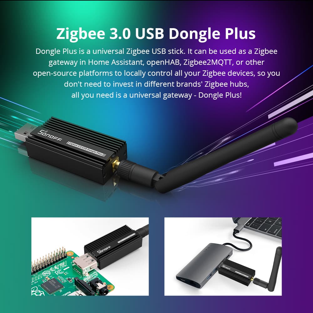 Sonoff Zigbee 3.0 USB Dongle Plus – ZBDongle-E