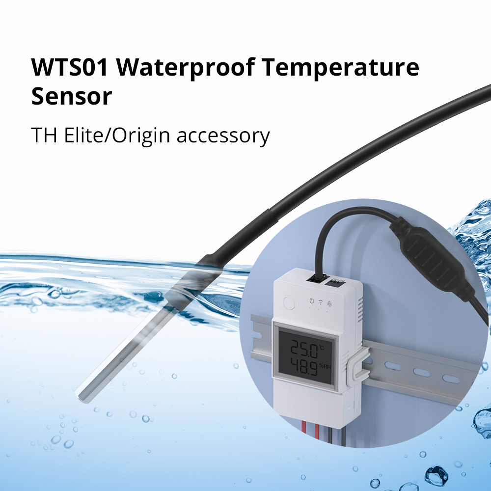 SONOFF WTS01 Waterproof Temperature Sensor for TH Series