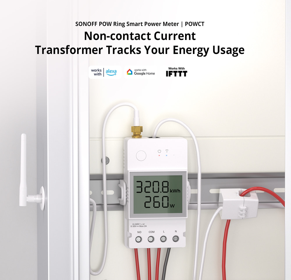 SONOFF POW Ring Smart Power Meter – POWCT