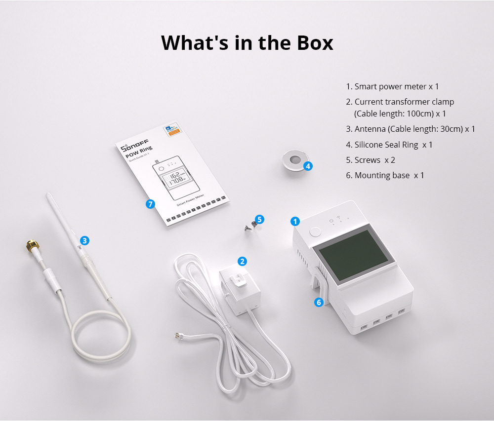 SONOFF POW Ring Smart Power Meter - POWCT