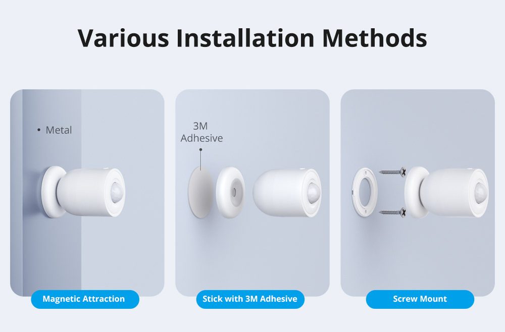 SONOFF ZigBee Motion Sensor - SNZB-03P features image