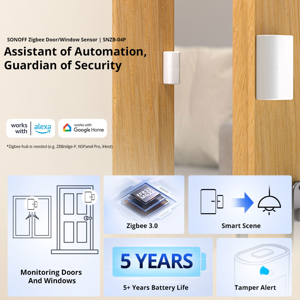 SONOFF Zigbee Door/Window Sensor – SNZB-04P