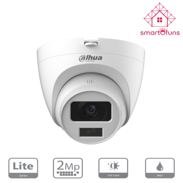 Dahua HDW1209CLQP-LED 2MP Color Dome Camera - SmartOfuns