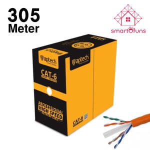 Aptech 305 Meter UTP CAT6 Cable