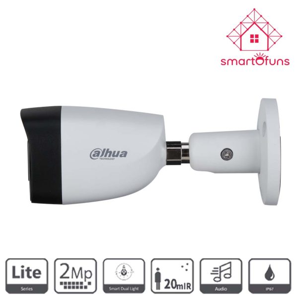 Dahua HAC-HFW1200CMP-IL-A 2MP Full-Color HDCVI Audio Bullet Camera