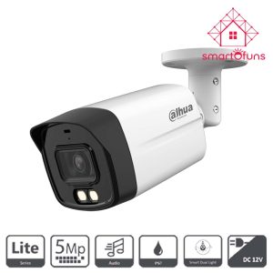 Dahua HAC-HFW1500TLMP-IL-A 5MP Full-Color HDCVI Audio Bullet Camera