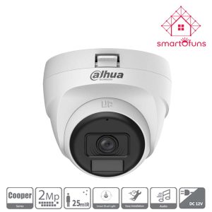 Dahua HAC-T1A21P-U-IL-A 2MP Full Color HDCVI Audio Dome Camera