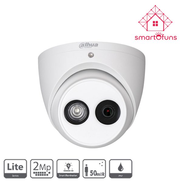 Dahua HDW1200EMP 2MP Night Vision HDCVI Dome Camera - SmartOfuns