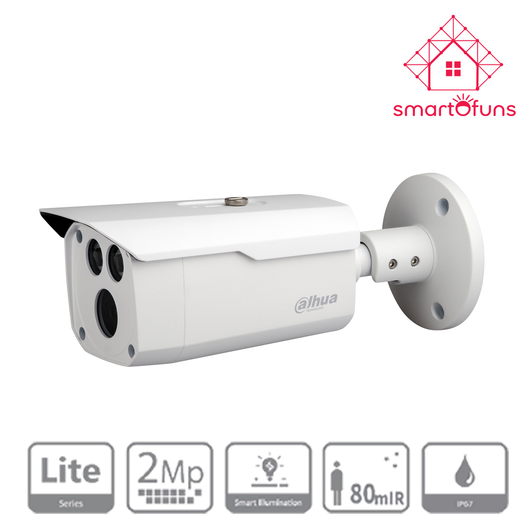 Dahua HFW1200DP 2MP Night Vision HDCVI Bullet Security Camera - SmartOfuns