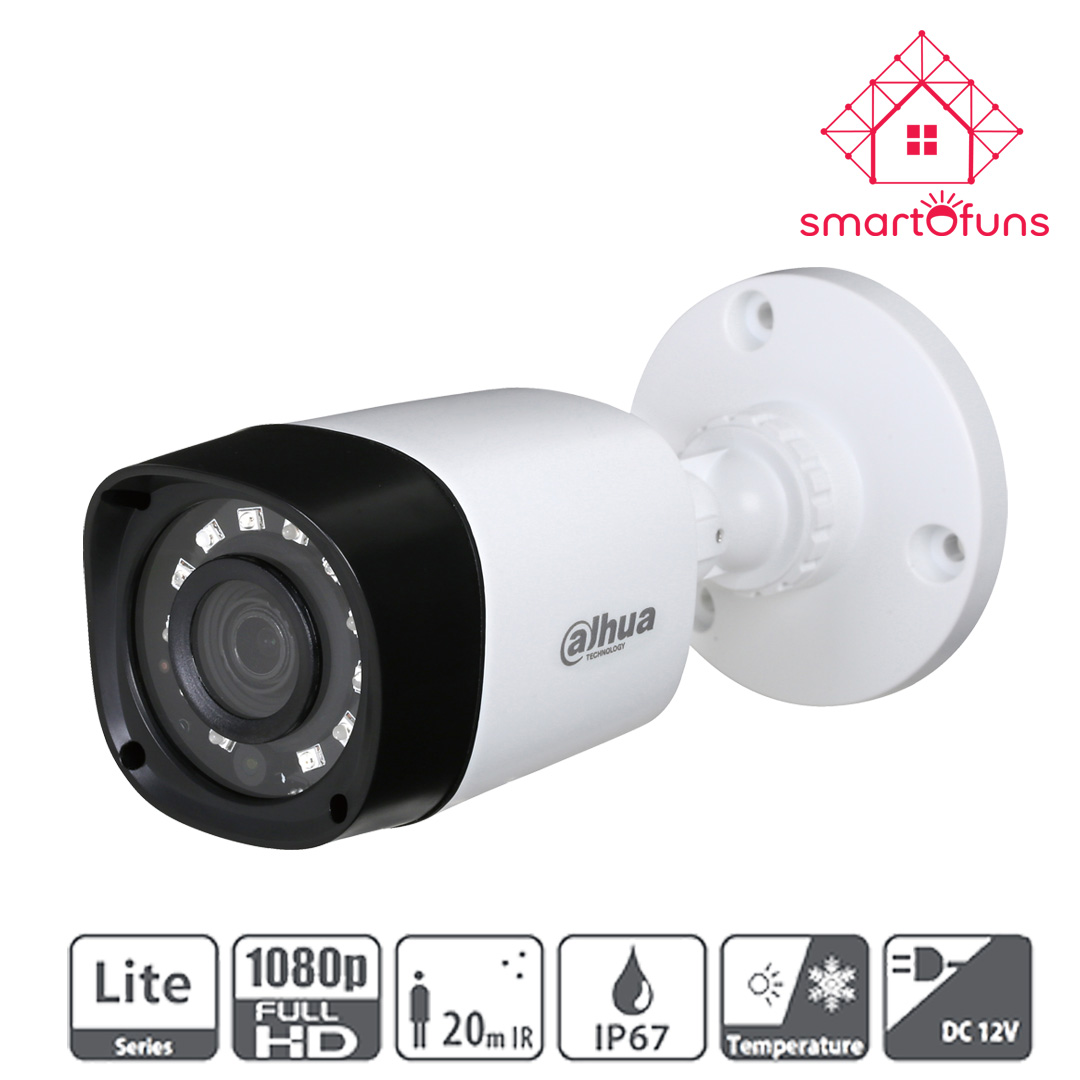 Dahua HFW1200RP 2MP Night Vision HDCVI Bullet Camera - SmartOfuns