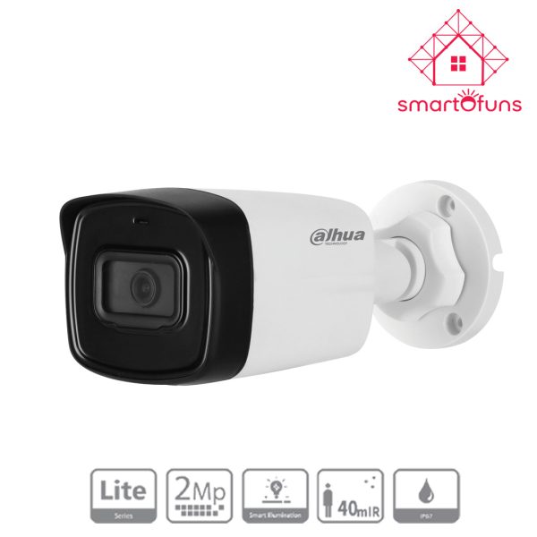 Dahua HFW1200TLP 2MP Night Vision Bullet Securtiy Camera - SmartOfuns