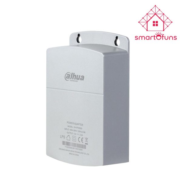 Dahua PFM300 12V 2A Box Type Waterproof CCTV Power Adapter - SmartOfuns