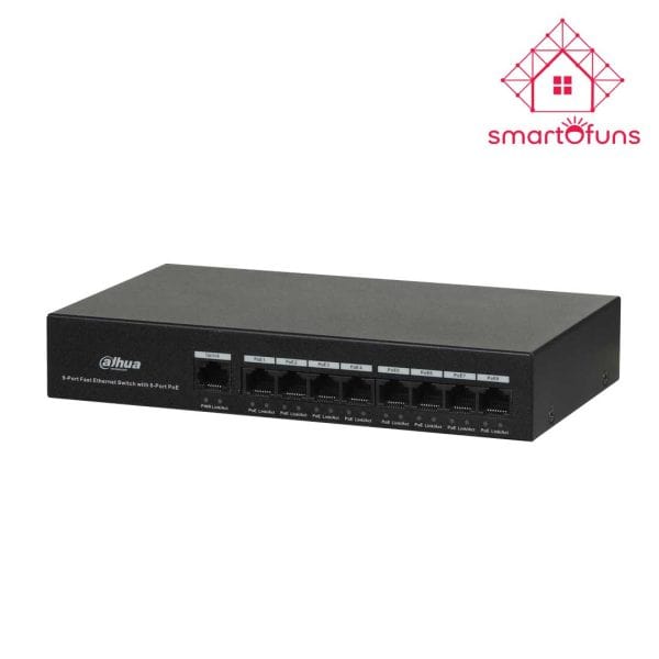 Dahua-PFS3009-8ET-65-08-Port POE Switch - Smartofuns