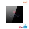 Tuya WiFi 20A DP Touch Switch with Timer & Power Monitoring main image