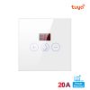 Tuya WiFi 20A DP Touch Switch with Timer & Power Monitoring main image