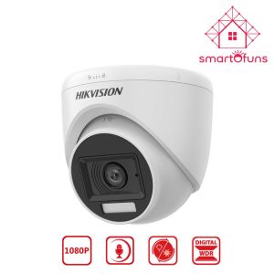 Hikvision DS-2CE76D0T-LPFS 2MP Full-Color HDCVI Audio Dome Camera