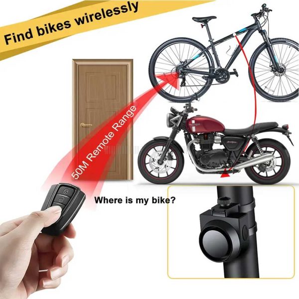 Wireless Rechargeable Anti-Theft Security Alarm