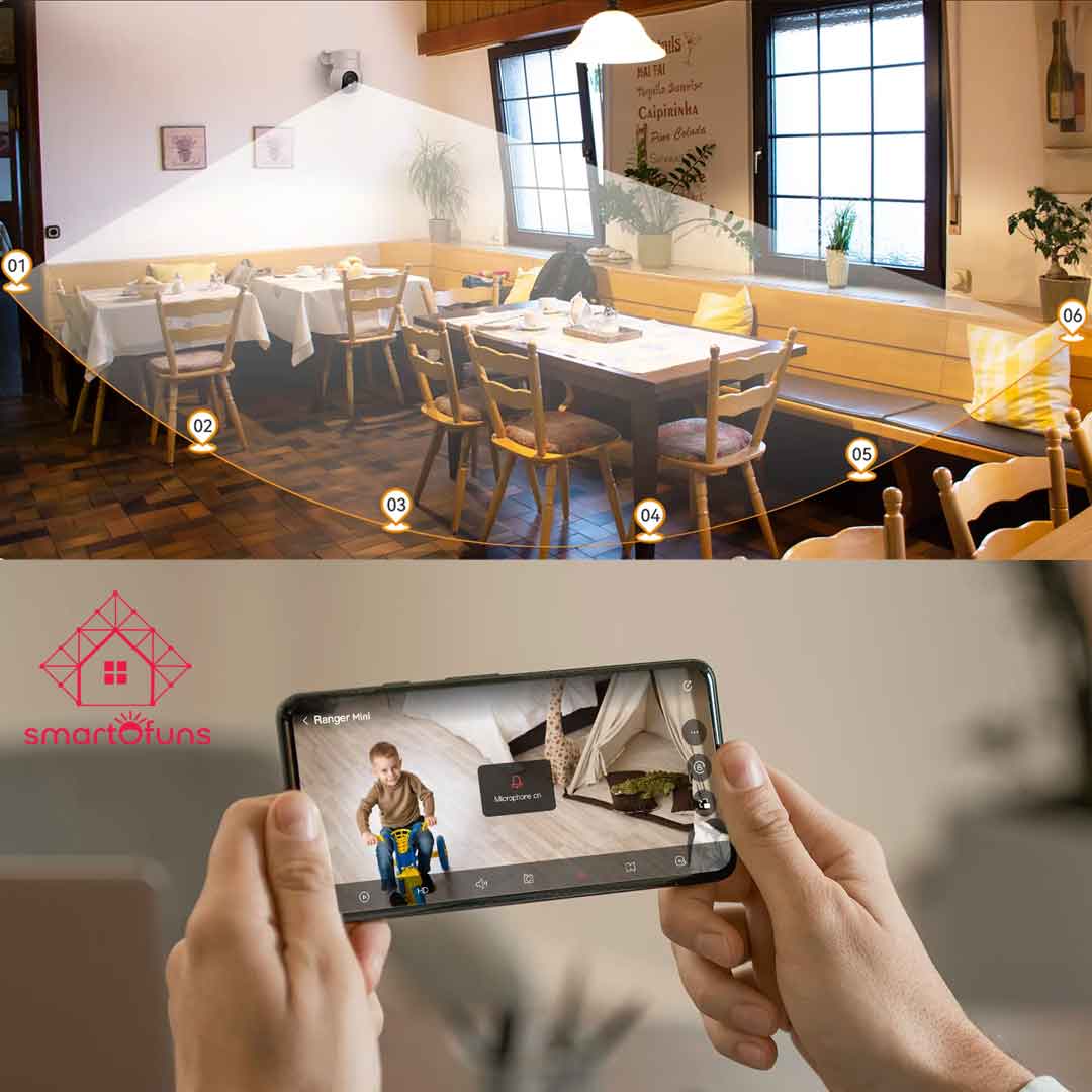 Imou Ranger Mini IPC-K2MP-3H1WE 3MP Full Color Smart WiFi IP Camera